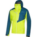 La Sportiva Alpine Guide Windstopper Jacket Mens Lime Punch/Storm Blue