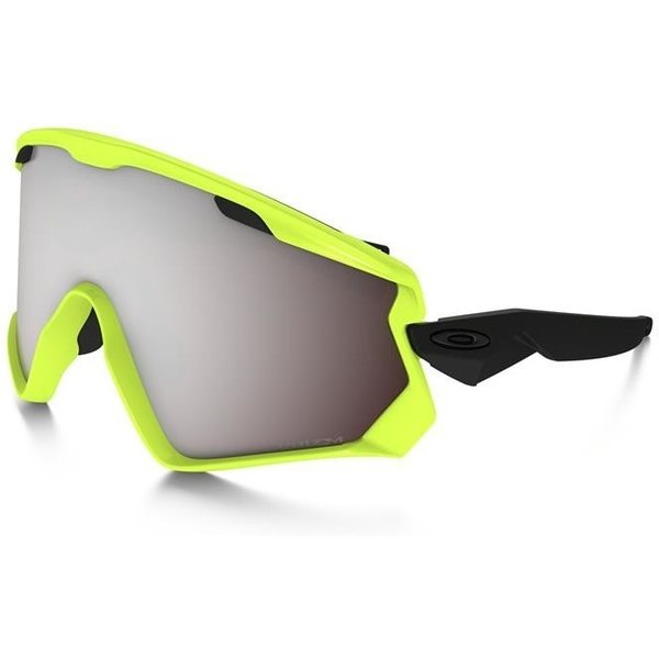 Oakley Wind Jacket 2.0, Neon Retina w/ Prizm Snow Black Iridium